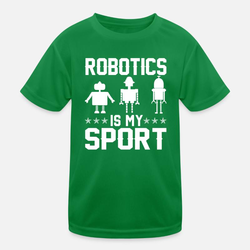 Robot Programmer Automation Technician Kids Functional T-Shirt
