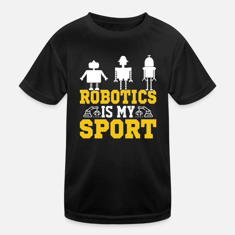 Roboter Programmierer Automatisierungstechniker Kinder Funktions-T-Shirt