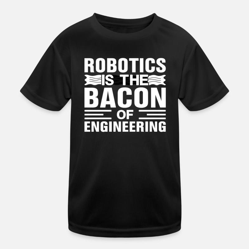 Robot Programmer Automation Technician Kids Functional T-Shirt