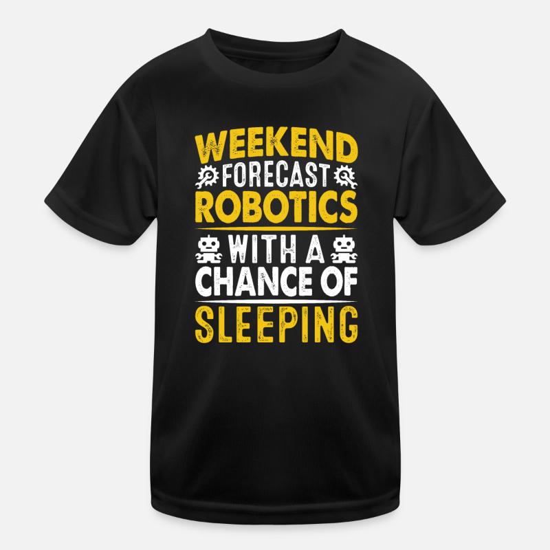 Roboter Programmierer Automatisierungstechniker Kinder Funktions-T-Shirt