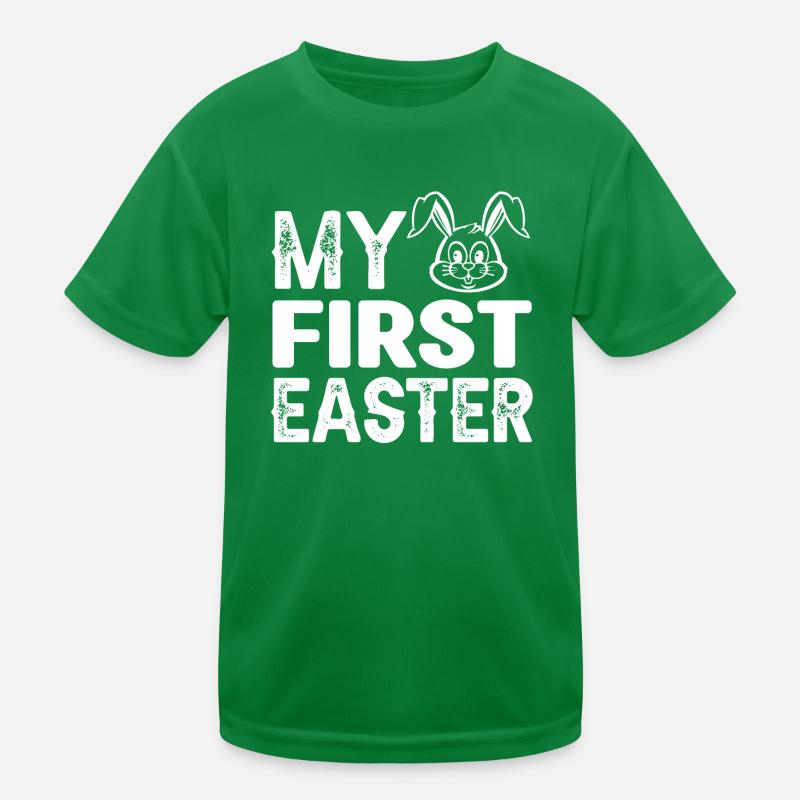 My First Easter Eggs Baby Birth Child Kids Functional T-Shirt