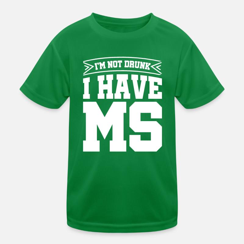 Multiple Sclerosis Awareness Kids Functional T-Shirt
