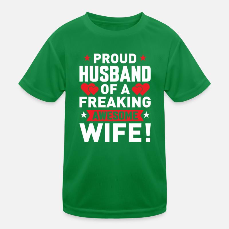 Beste Ehefrau Kinder Funktions-T-Shirt