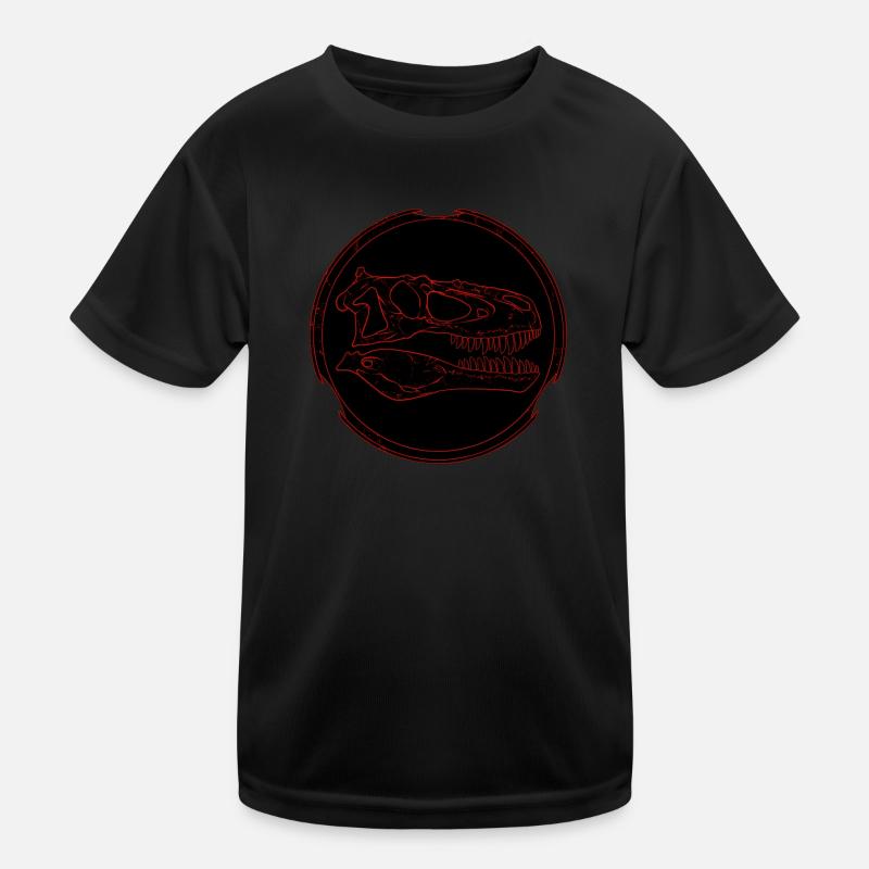 Daspletosaurus Fossilschädel Kinder Funktions-T-Shirt