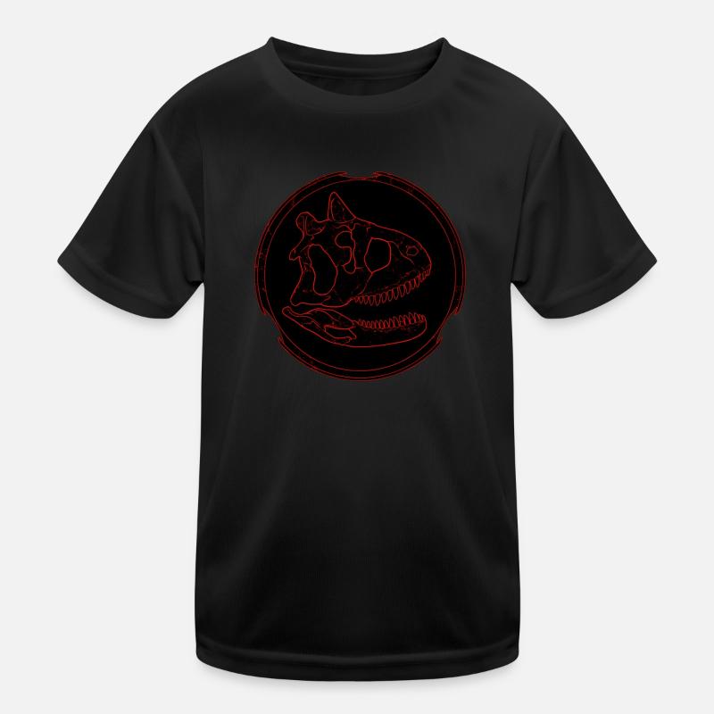 Carnotaurus Fossil Schädel Kinder Funktions-T-Shirt