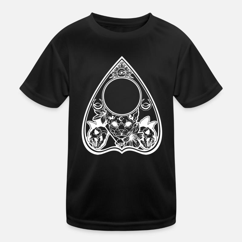 Planchette sphynx Cat Halloween Kids Functional T-Shirt