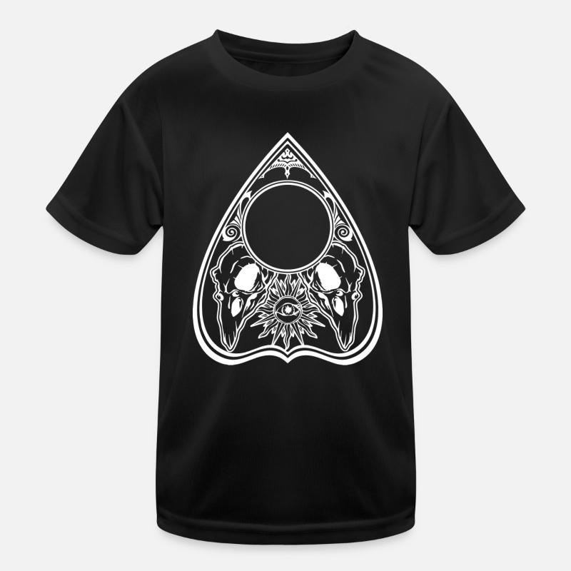 Planchette Halloween raven Kids Functional T-Shirt