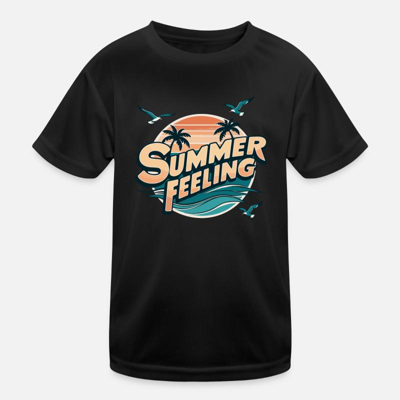 Summer feeling Kids Functional T-Shirt