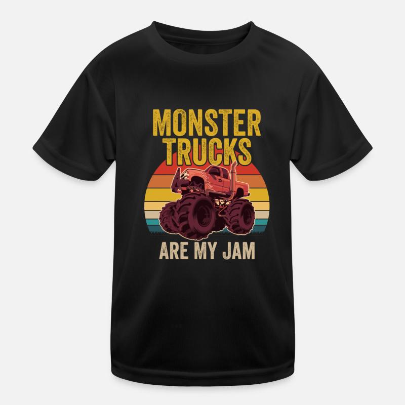 Monster Trucks - Monster Trucks sind meine Marmelade Kinder Funktions-T-Shirt