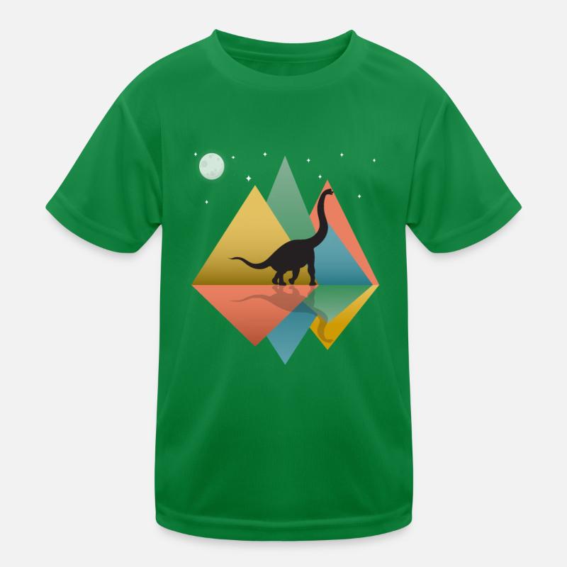 Brontosaurus Dinosaurier Kinder Funktions-T-Shirt