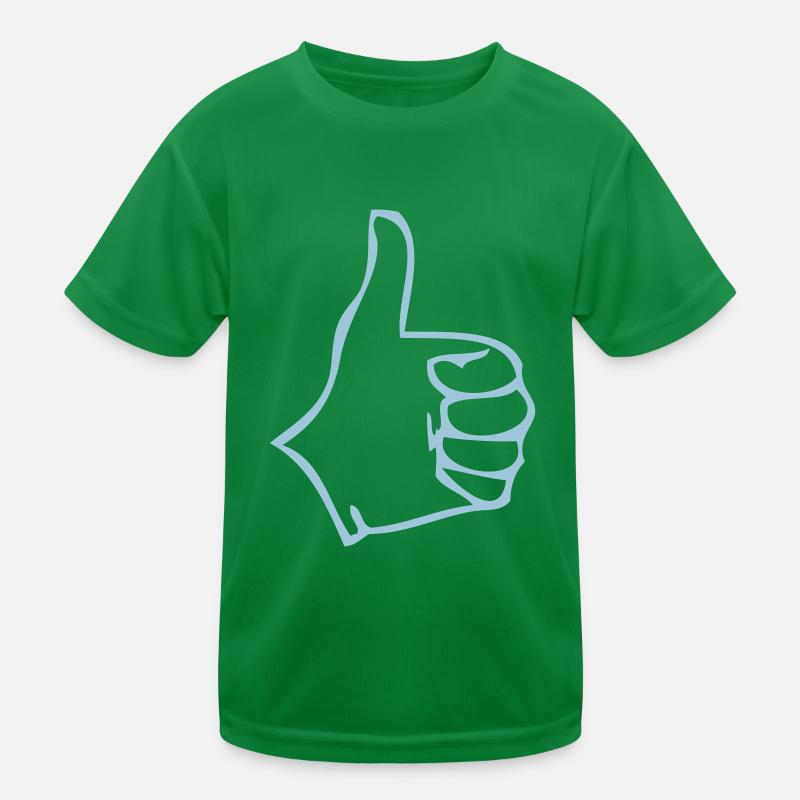 thumb ok valid Kids Functional T-Shirt