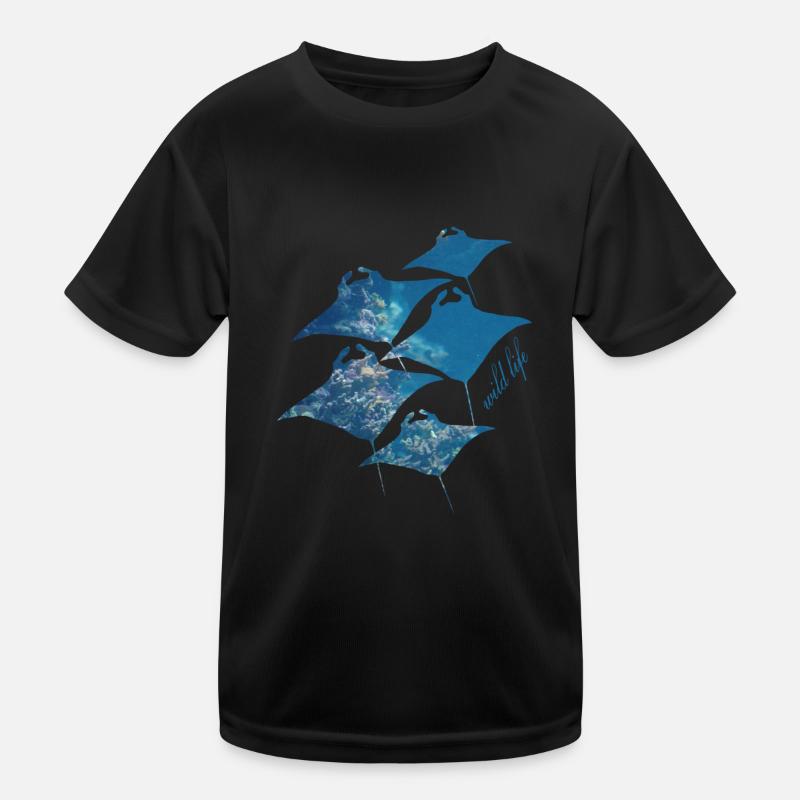 Rays Wildlife Kids Functional T-Shirt