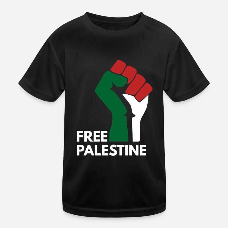 Palestine libre T-shirt sport Enfant