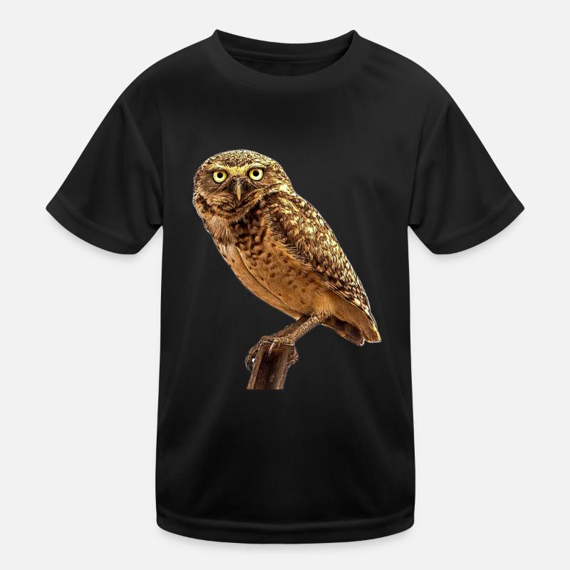 Die Eule die Eule Kinder Funktions-T-Shirt