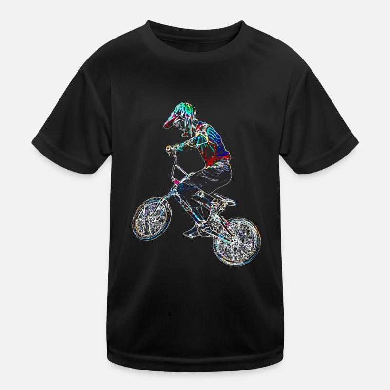 bmx T-shirt sport Enfant