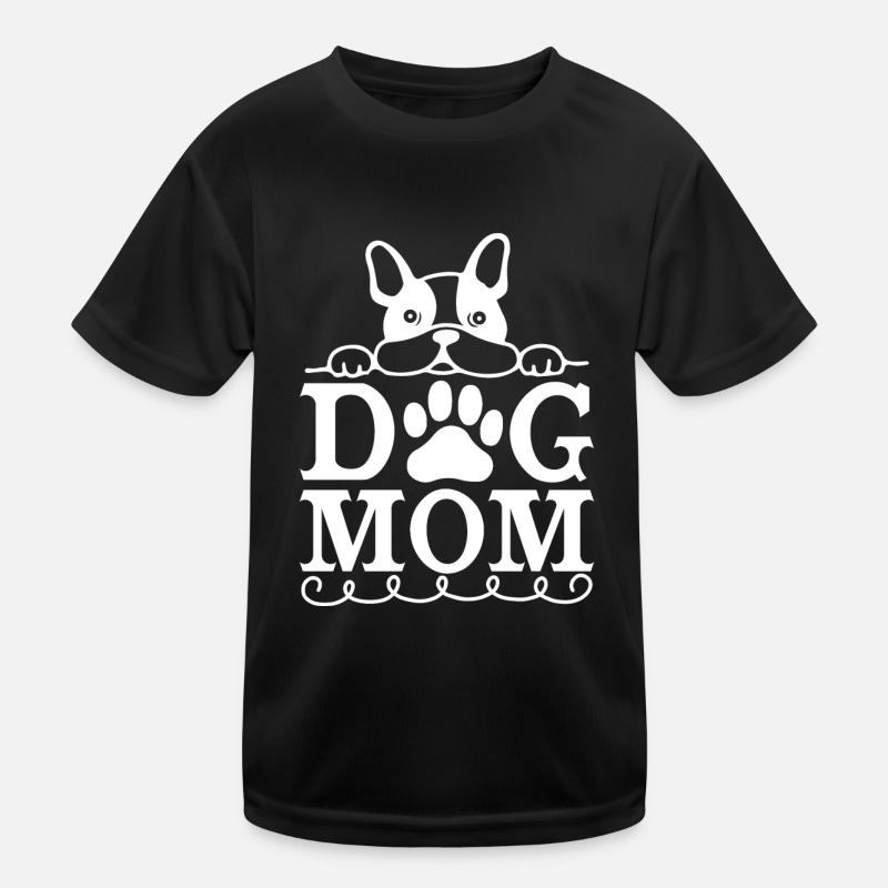 Hunde Mama Hund Wuff Kinder Funktions-T-Shirt