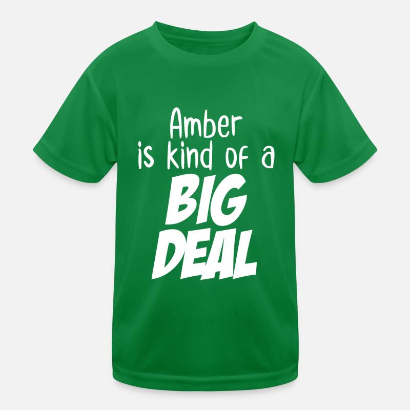 Bernstein ist eine große Sache Kinder Funktions-T-Shirt