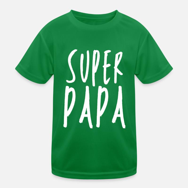 Super Dad Kids Functional T-Shirt