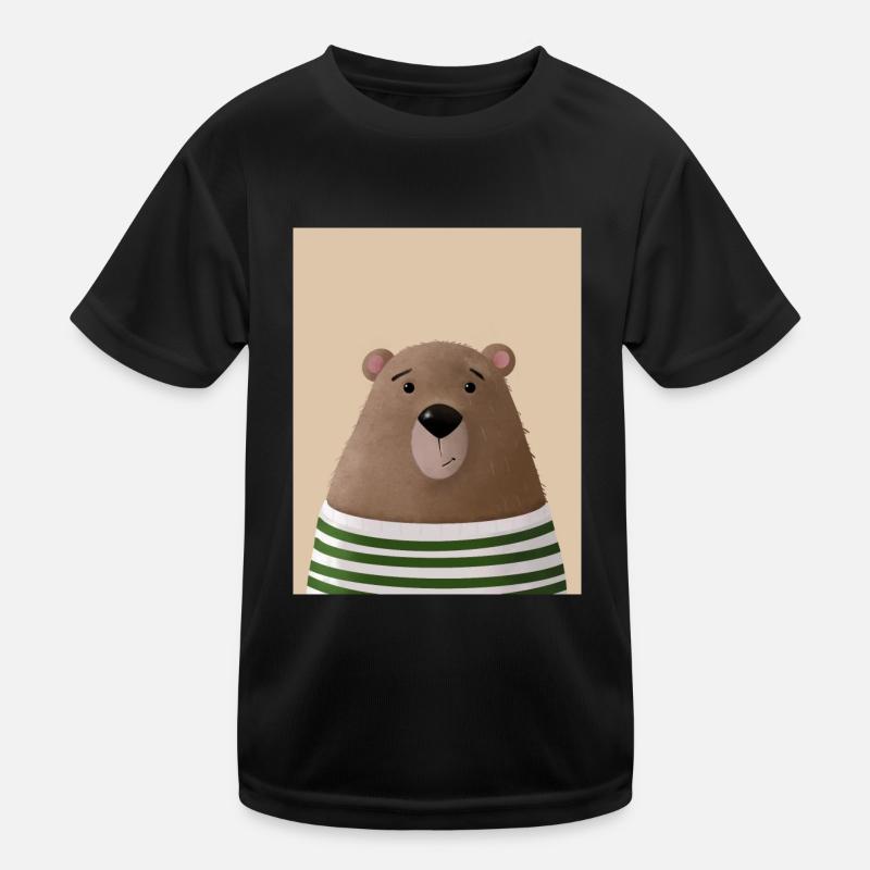 Bär Kinder Funktions-T-Shirt