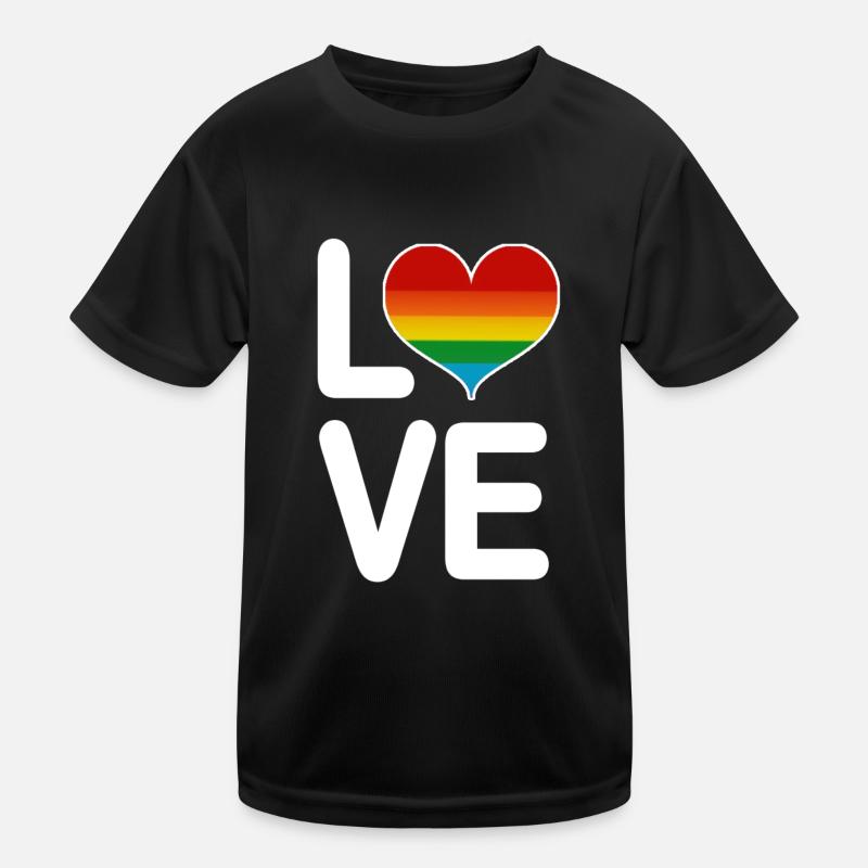 Love LGBT Kids Functional T-Shirt