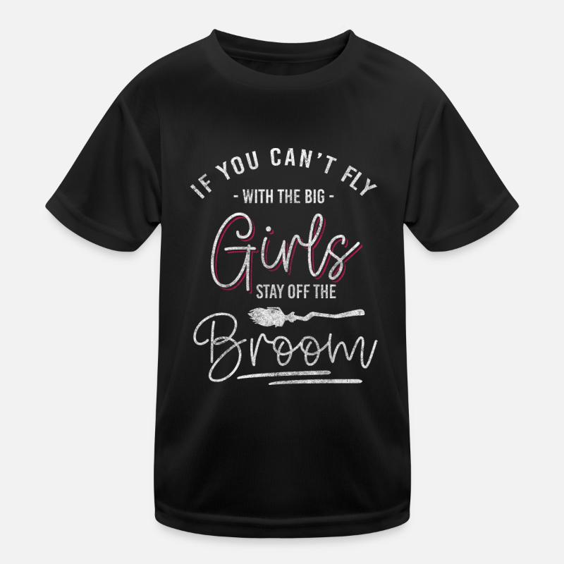 Witch Halloween Wicca Kids Functional T-Shirt