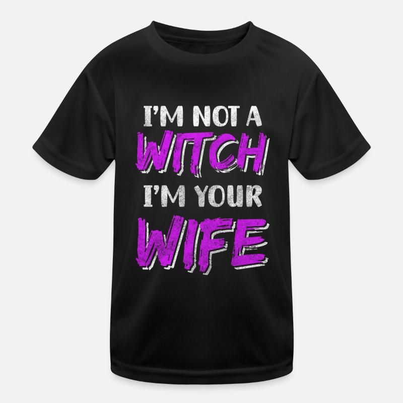 Witchcraft broom Kids Functional T-Shirt
