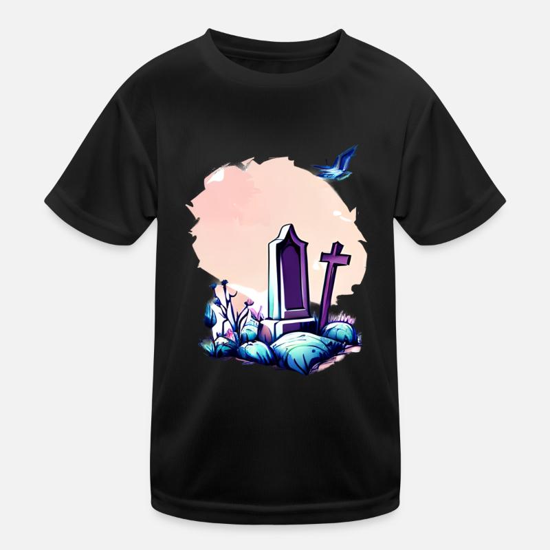 Verlassenes Grab Kinder Funktions-T-Shirt