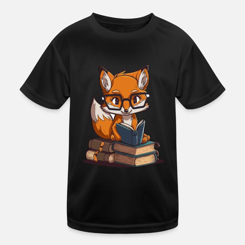 Intelligent Fox Kids Functional T-Shirt