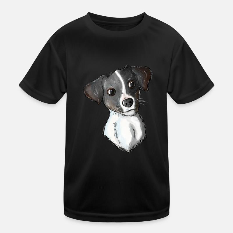 Jack Russell Pattern 5 Kids Functional T-Shirt