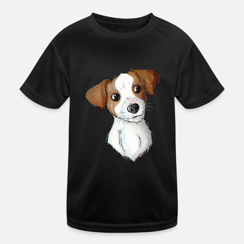 Jack Russell Pattern 2 2 Kinder Funktions-T-Shirt