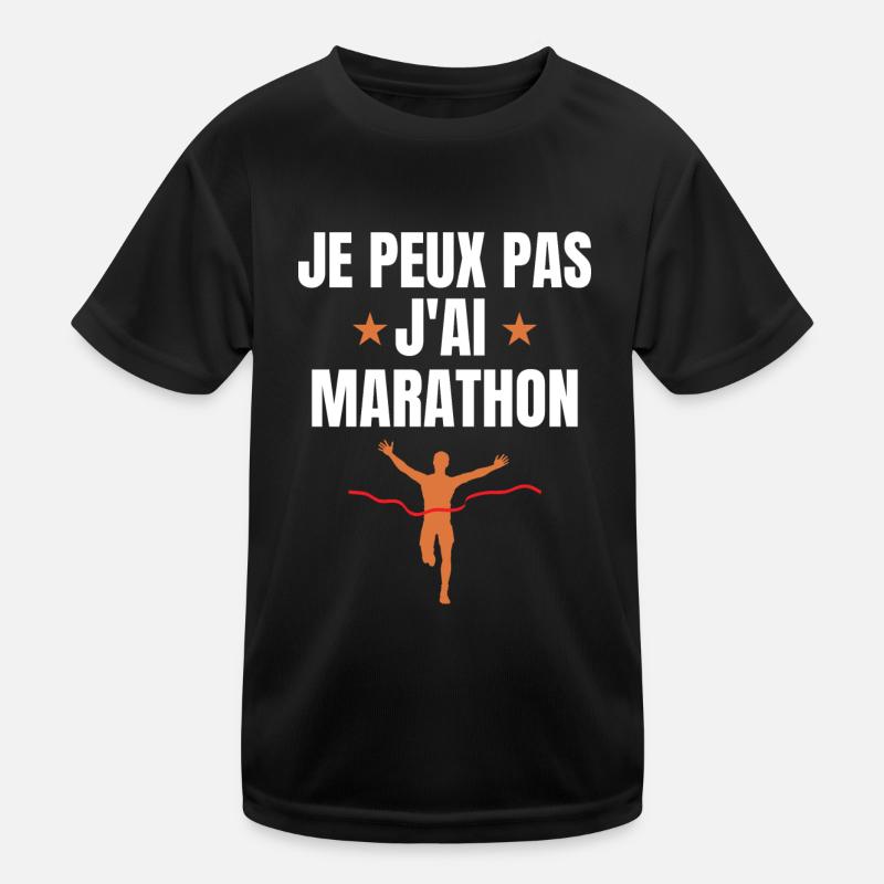 I can't I have marathon Kids Functional T-Shirt