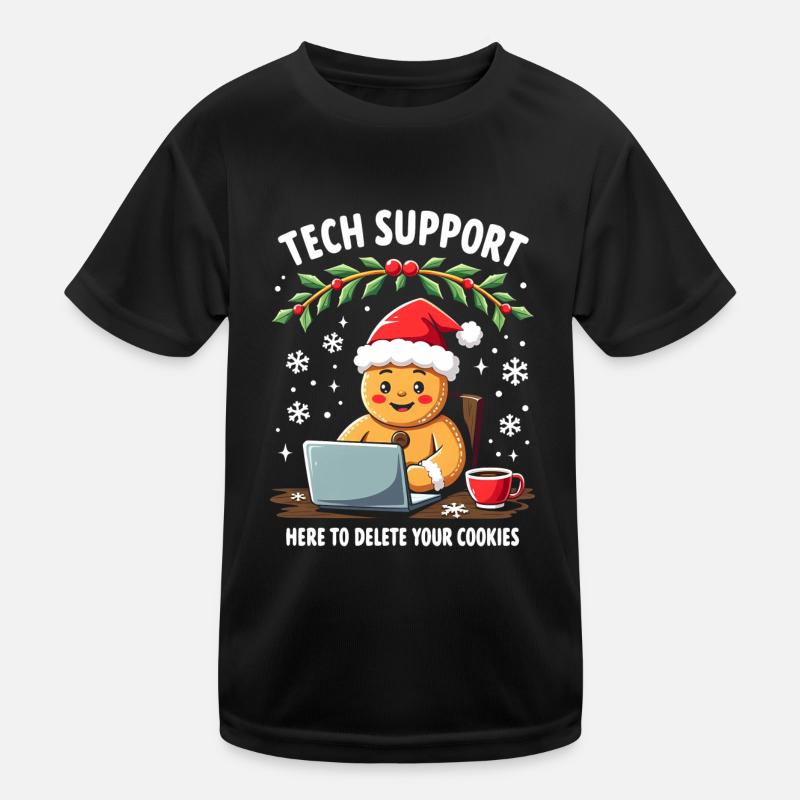 Tech Support, I'm here to delete your cookies Kinder Funktions-T-Shirt