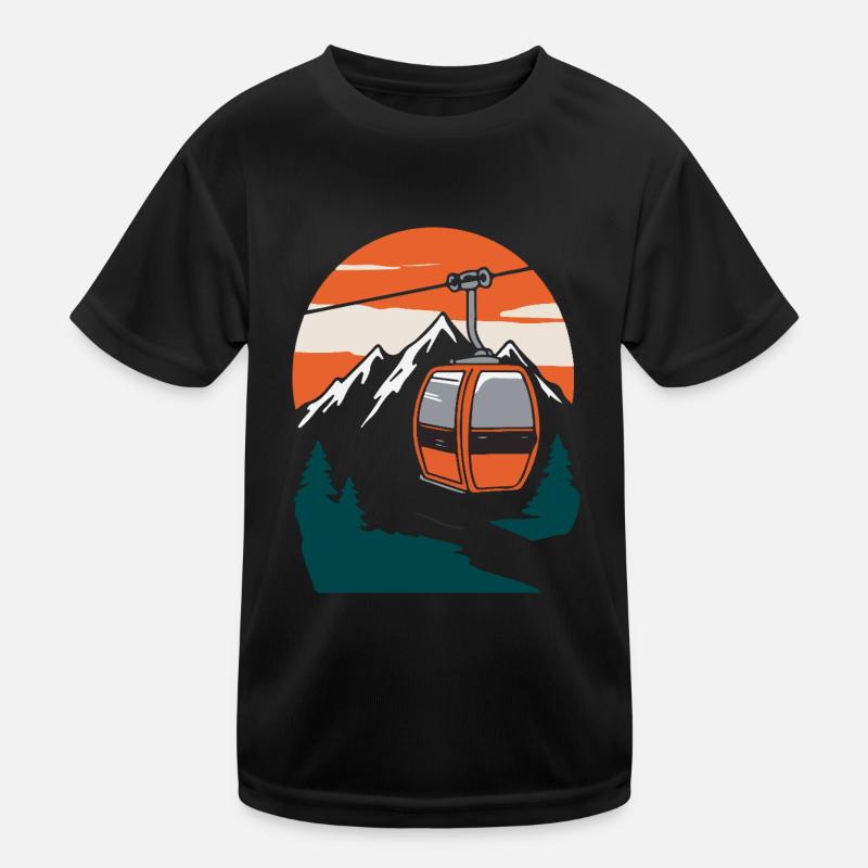 Télésiège T-shirt sport Enfant