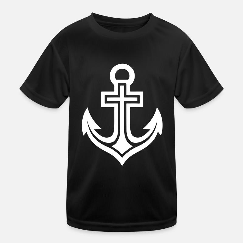 Anker Symbolik Kinder Funktions-T-Shirt