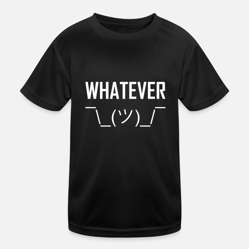 whatever Kinder Funktions-T-Shirt