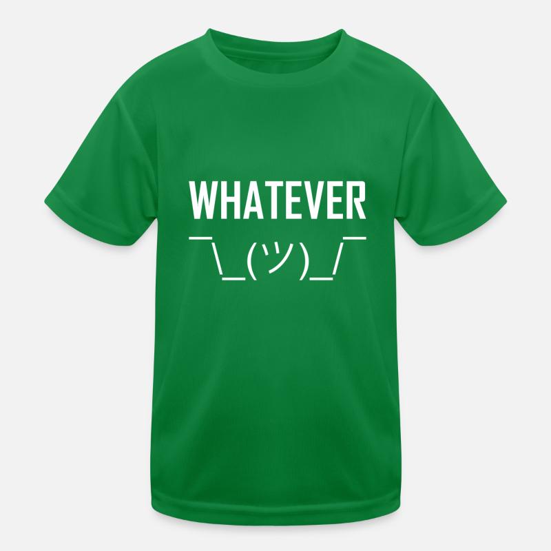 whatever Kinder Funktions-T-Shirt