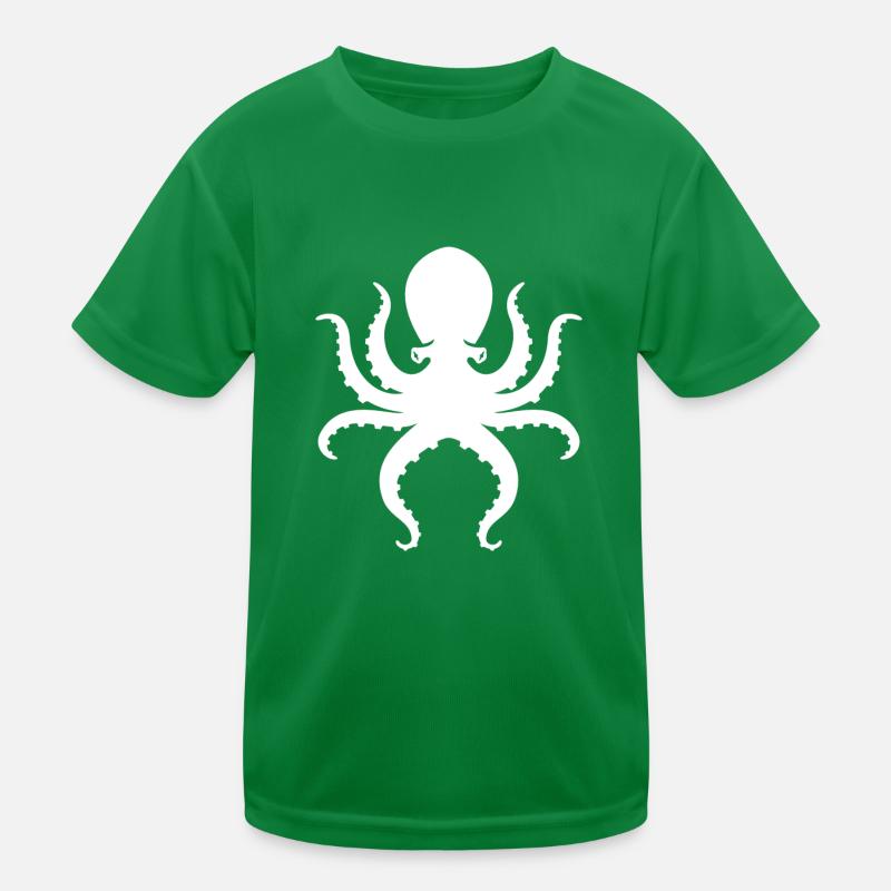 octopus Kids Functional T-Shirt