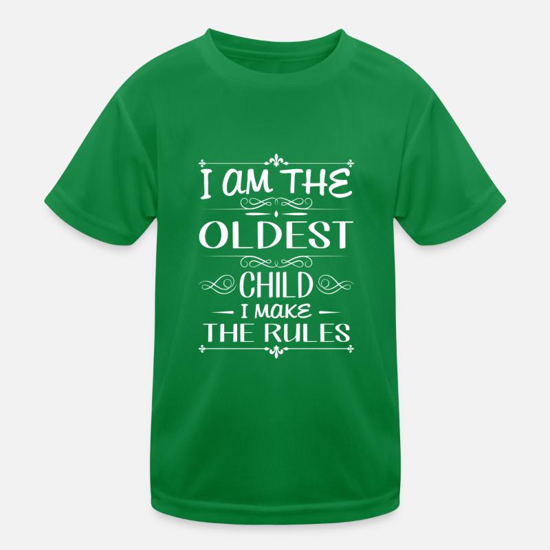 Je suis l'enfant le plus âgé je fais les règles T-shirt sport Enfant