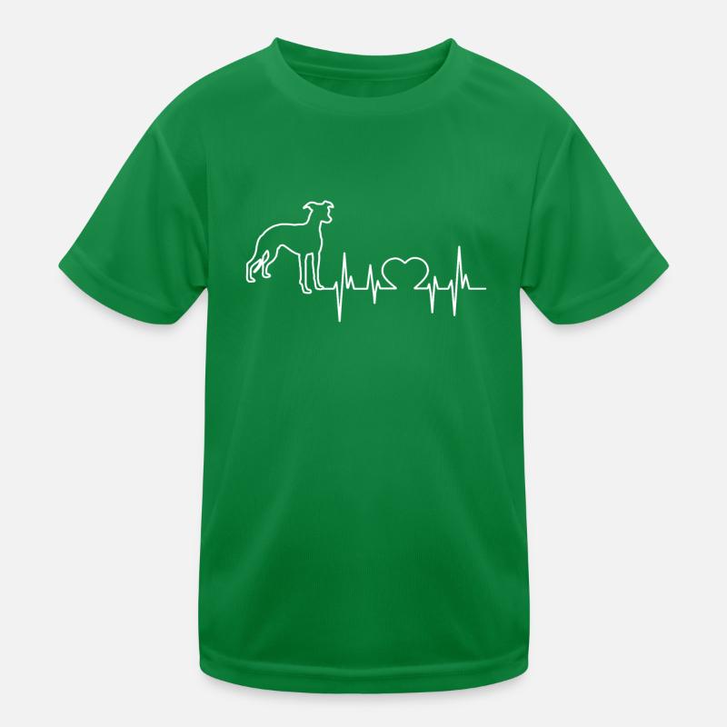 Kleiner Englischer Windhund Shirt Geschenk Kinder Funktions-T-Shirt