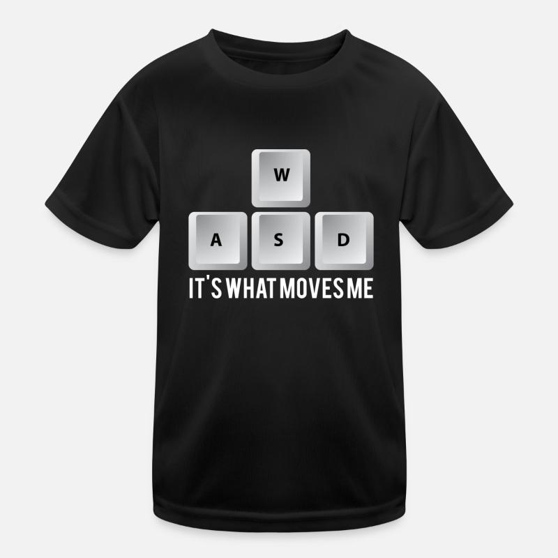 Gamer PC Nerd Geek Gift Kids Functional T-Shirt