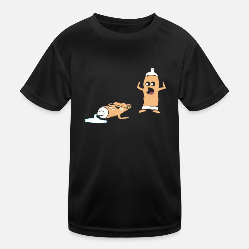 Funny toothpaste gift shirt Kids Functional T-Shirt