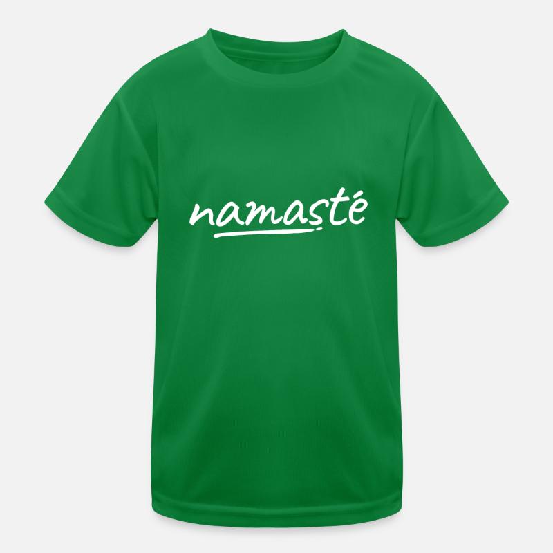 Namaste - Blanc T-shirt sport Enfant