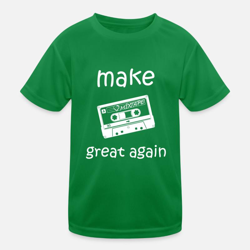 make kasette great again Kinder Funktions-T-Shirt