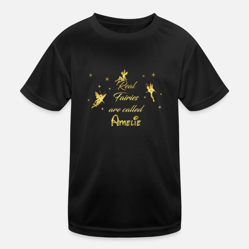 fées de fée fée prénom nom Amélie T-shirt sport Enfant