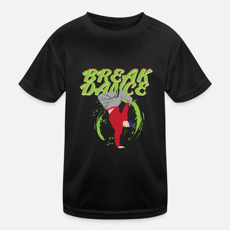 break dance T-shirt sport Enfant