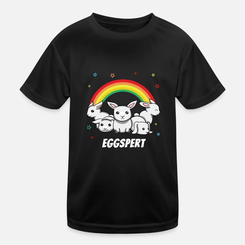 Eggspert Happy Easter Geschenk Frohe Ostern Kinder Funktions-T-Shirt