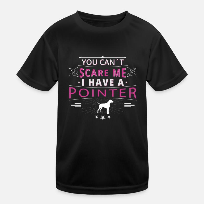 English pointer scare pointer Kids Functional T-Shirt