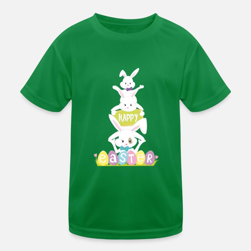 Happy eastern Kids Functional T-Shirt