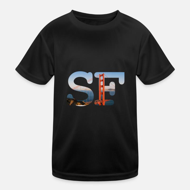 San Francisco Kinder Funktions-T-Shirt