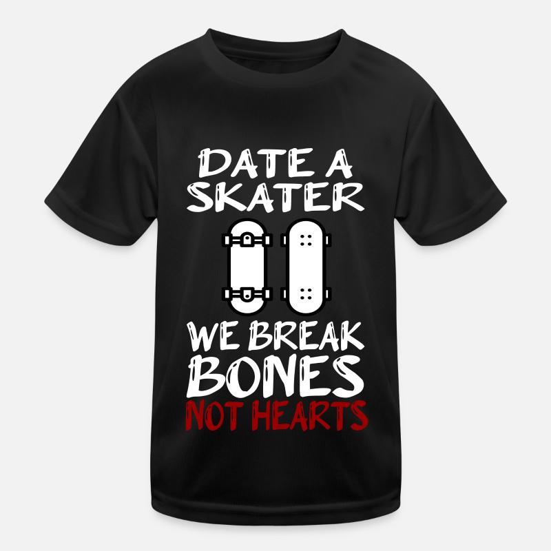 Skateboard Skater Skateboarding Geschenk Kinder Funktions-T-Shirt